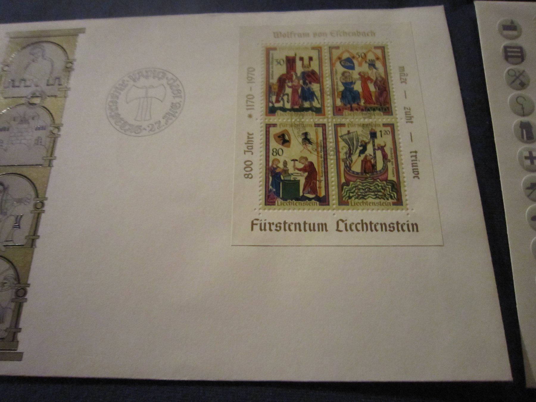 Alle Briefmarken: Lichtenstein schöne Grossbriefe – Gebraucht aus Giubiasco von sal_9j6w 2