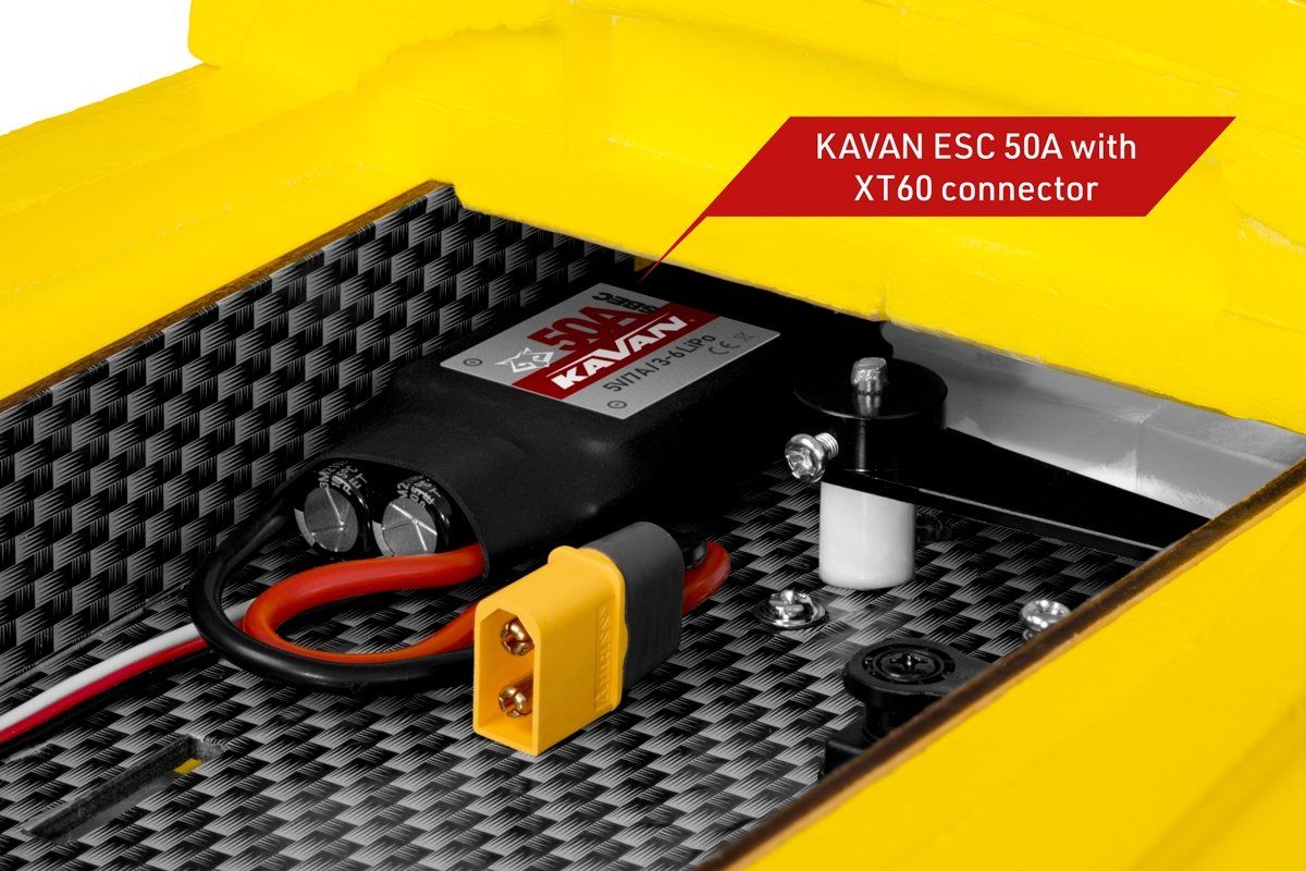 Modellismo RC: KAVAN Bristell B23 1600mm ARF - gelb – Nuovo e nell'imballaggio originale da Balsthal venduto da Jetline 4