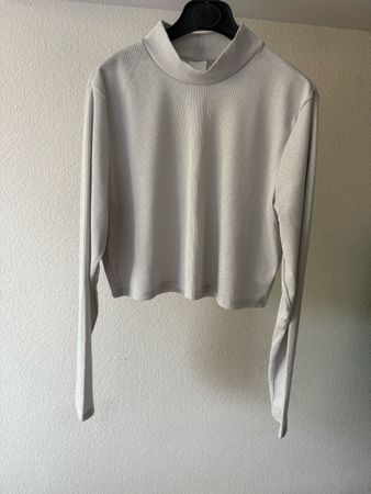 H&M Longsleeve Shirt, Glitzer, Top Zustand, Gr. XL