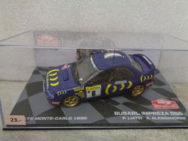 Altaya 1:43 Subaru Impreza 555 Rallye Monte-Carlo 1995