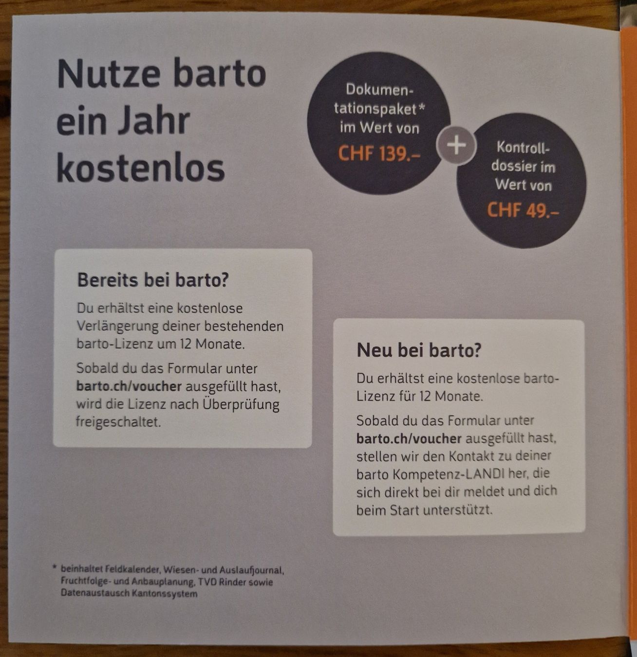 Gutscheine: Gutschein "Barto" – Neu und originalverpackt aus Bévilard von biglou3 1