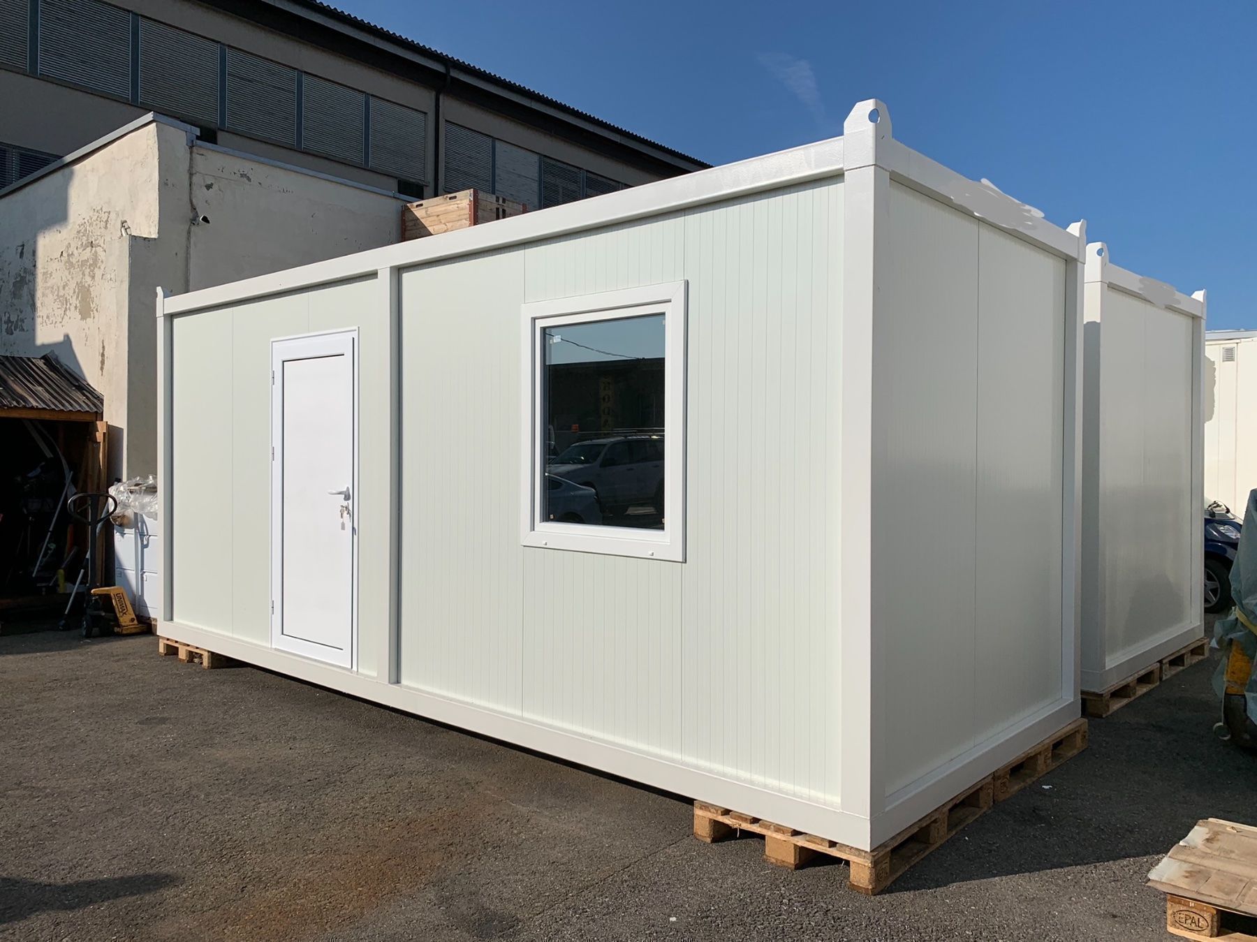 Contenitori edile: Bürocontainer/Baucontainer/Hofladen 6 m – Nuovo (secondo la descrizione) da Oftringen venduto da Britta 4