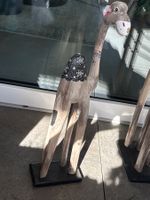 grosse Holz Deko Figur, H 60 cm