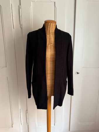 Strickjacke schwarz XS