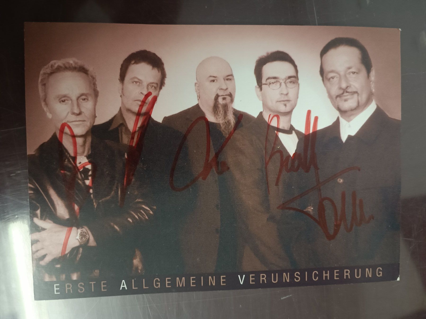 Autografi: EAV Erste Allgemeine Verunsicherung - handsigniert – Usato da Menziken venduto da Artographs