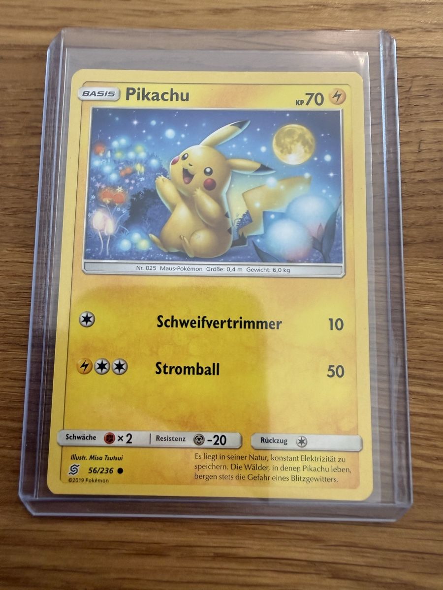 Pokémon Carte collezionabili: Pikachu 56/236 – Usato da Amriswil venduto da sim_nlb6