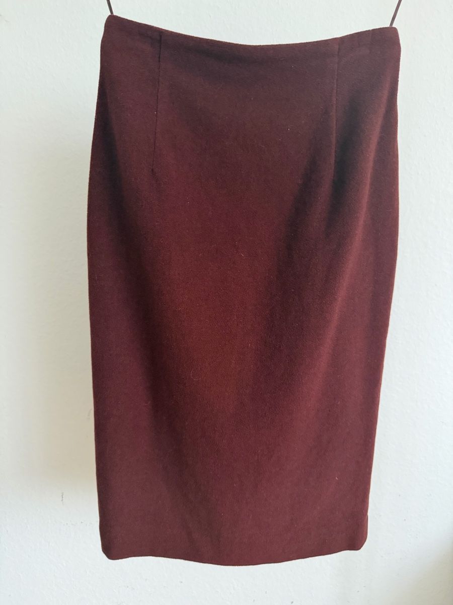 Jil Sander Röcke: Jil Sander Wool & Cashmere blend skirt, 36 – Gebraucht aus Basel von Dencag