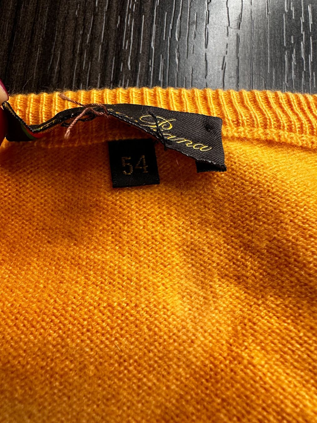 Loro Piana Maglioni & Felpe: Loro Piana Pullover - Arancione - Cashmere 100 % – Usato da Lugano venduto da LudovicoSwiss 1