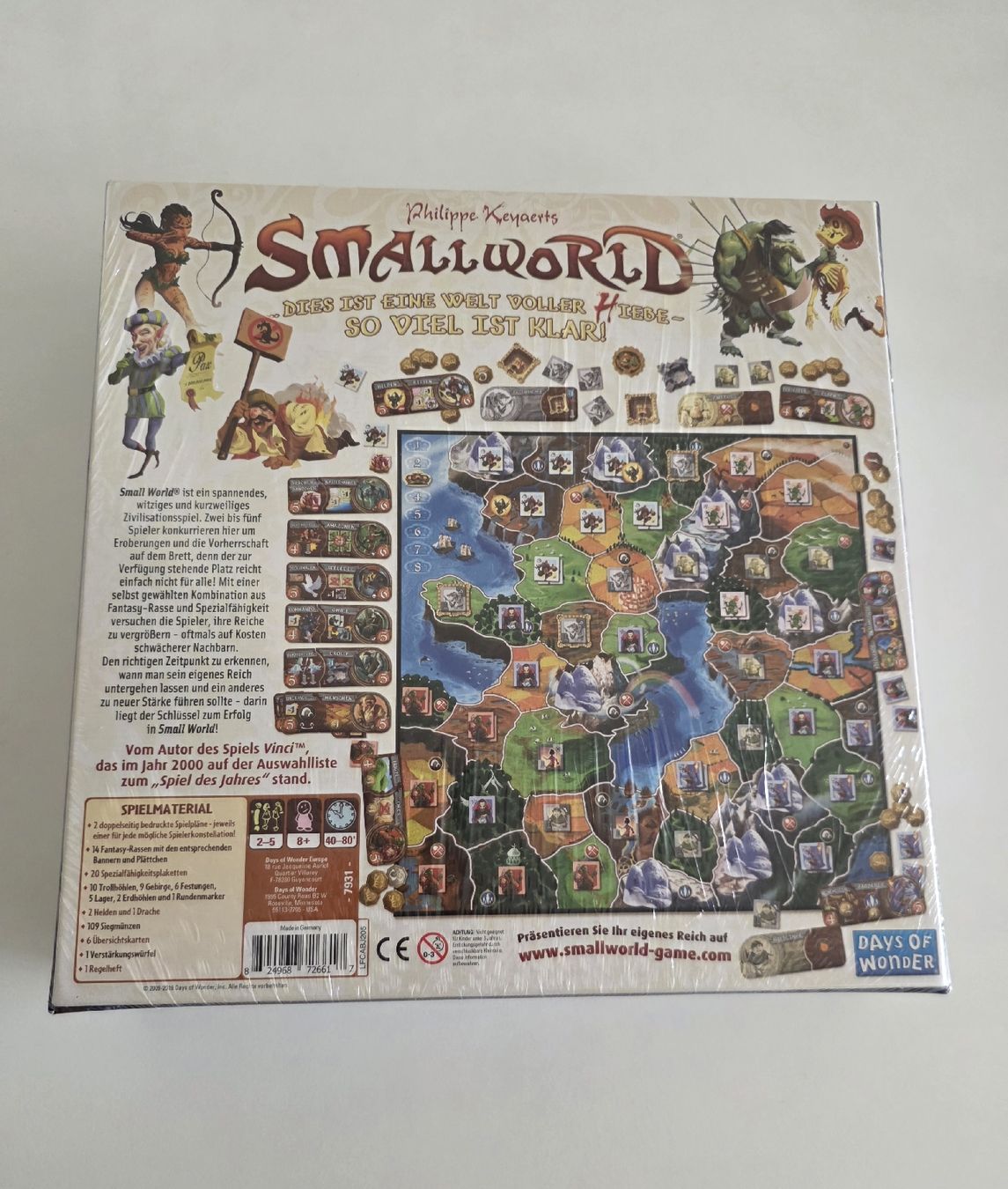 Giochi: Smallworld Brettspiel – Nuovo e nell'imballaggio originale da Genève venduto da tacoma08 1