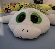 Süssi Kuschel-Schildkröte 90cm×90cm Top Zustand🐢