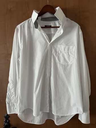 Herrenhemd weiss Grösse 44 Walbusch Regular Fit guter Zustan
