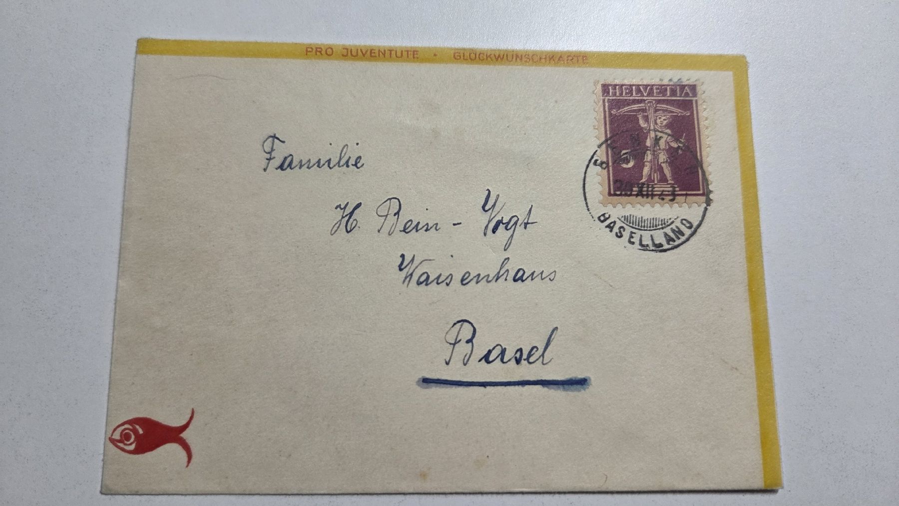 Tous les timbres: 1923 Pro Juventute Briefli – D'occasion à Arni AG par Moth68