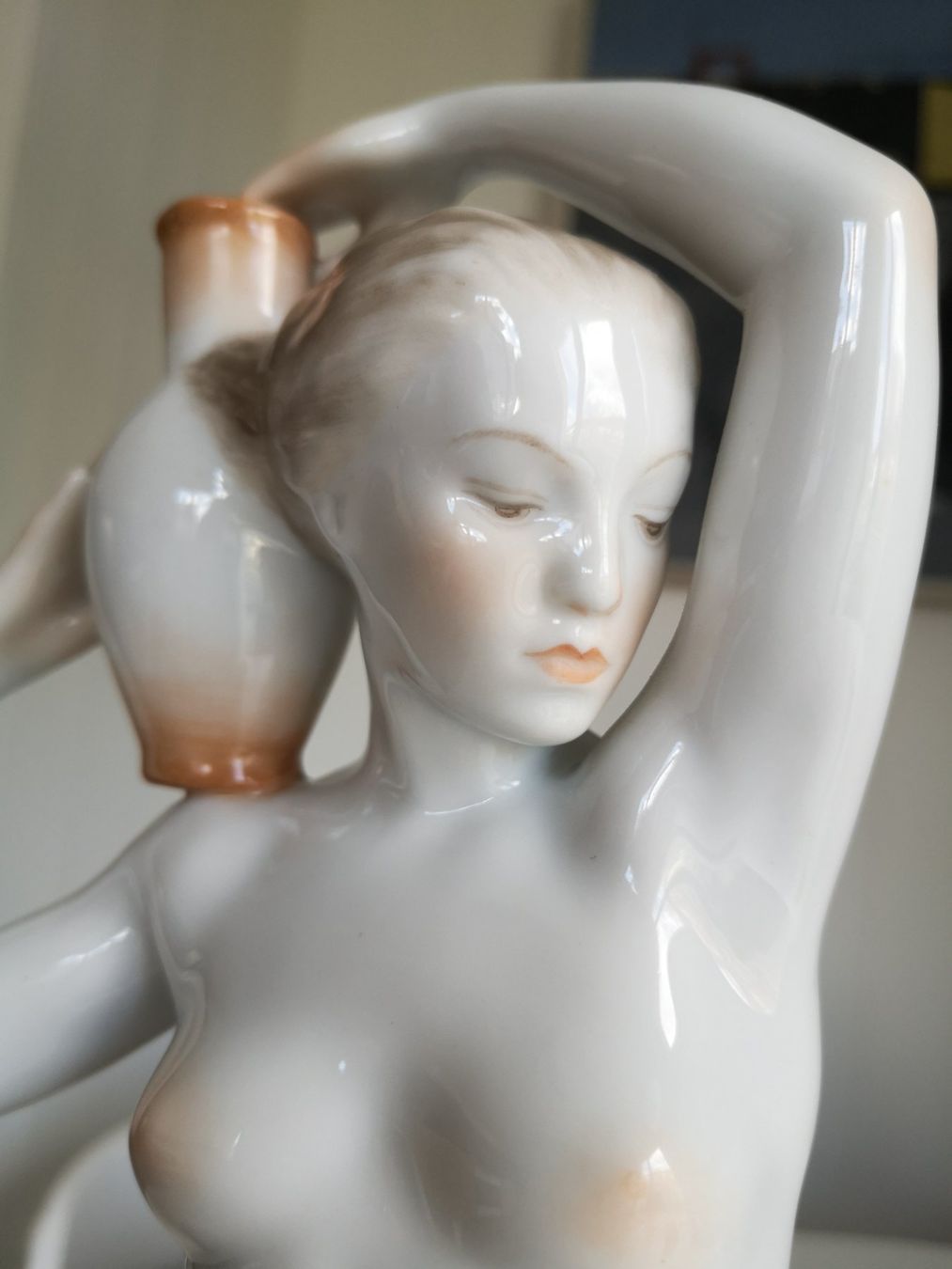 Herend Figuren: GROSSE HEREND UNGARN AKTFIGUR DAME PORZELLAN – Gebraucht aus Sissach von Megane21 2