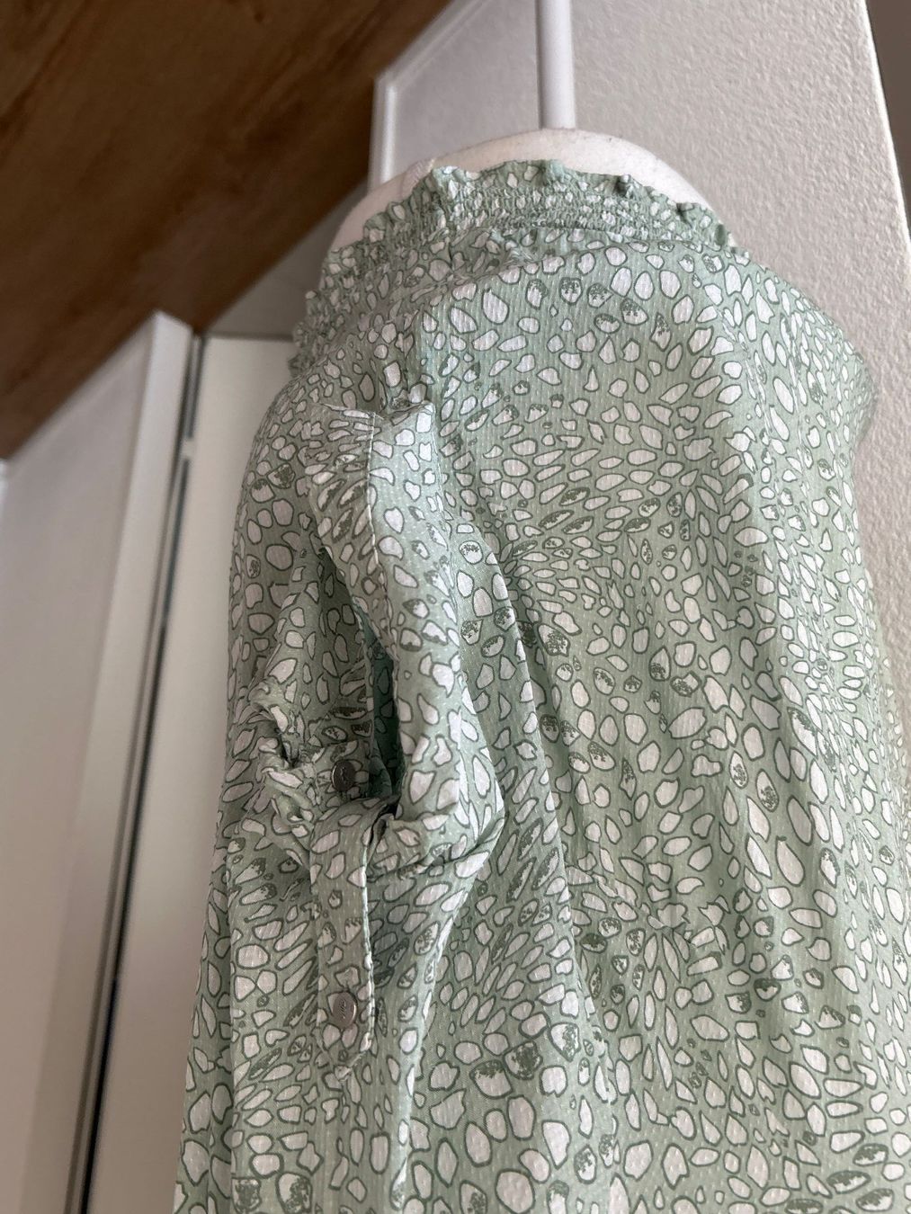 Camicette: 3/4 Arm Blusenshirt mint mit Muster von Multiblu Gr. 40 – Usato da Brunnen venduto da Nala2929 4