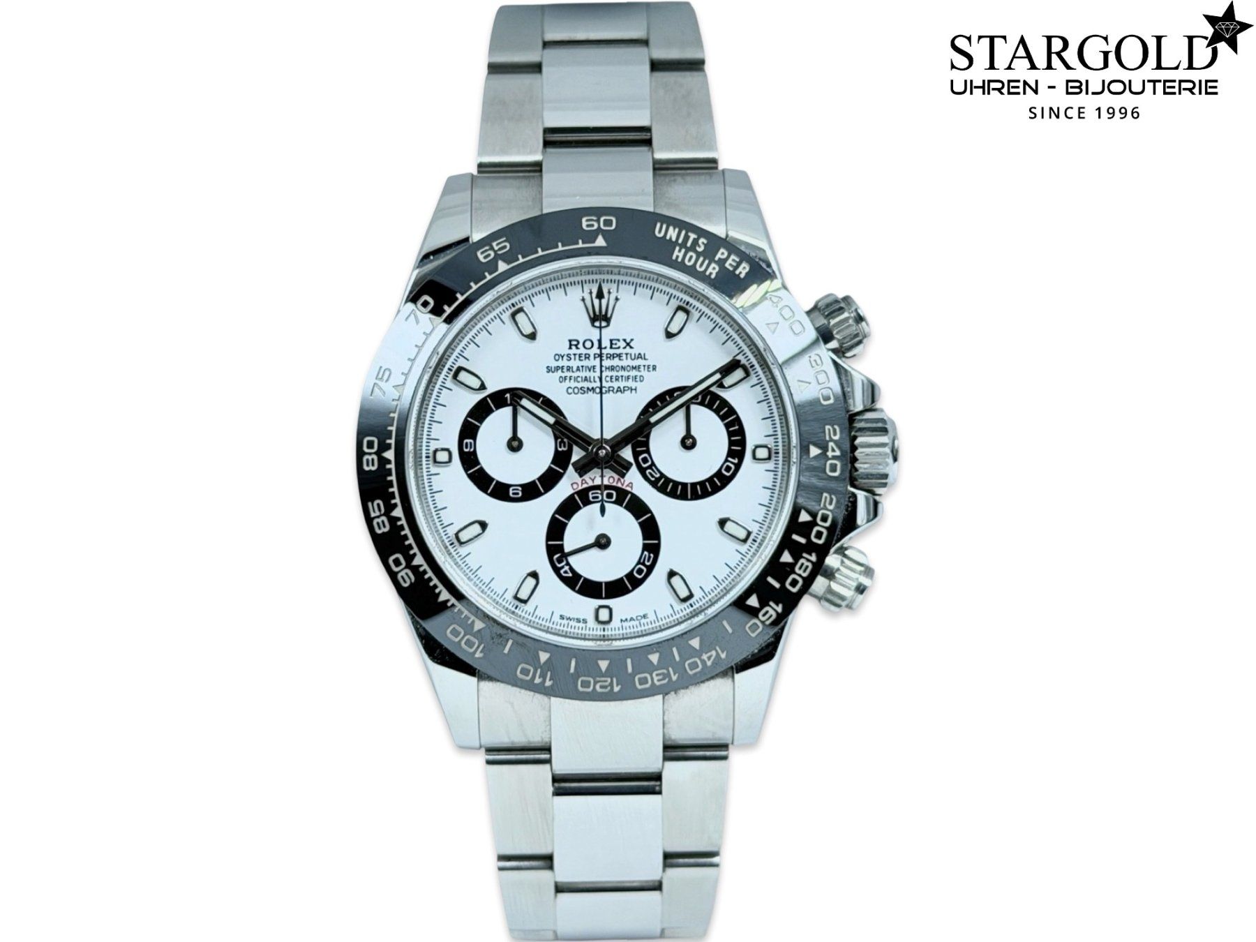 Rolex Uhren: Rolex Daytona "Panda" - 116500LN – Gebraucht aus Zürich von Stargold-Uhren