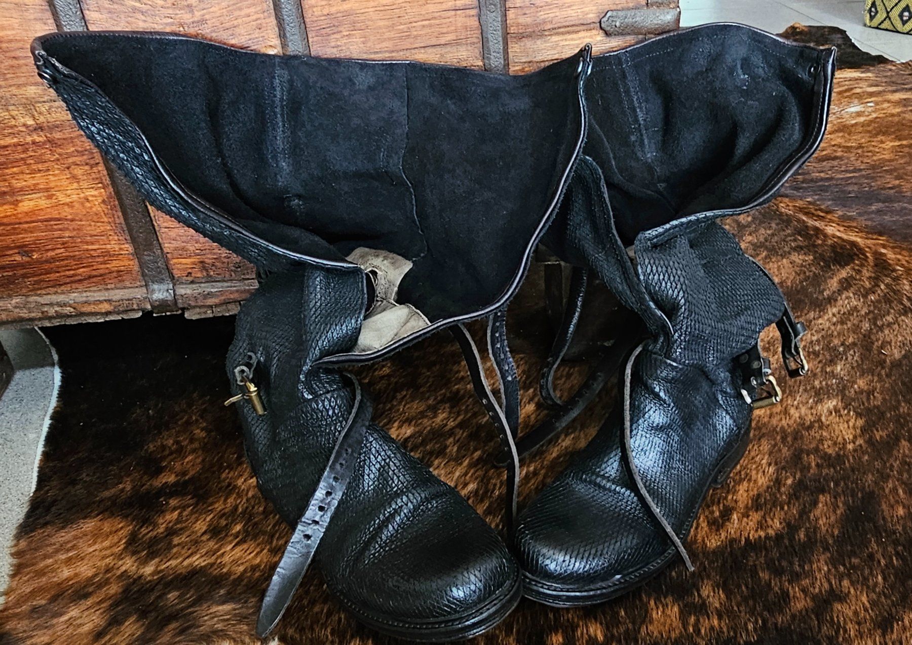 A.S.98 Scarpe da donna: AS 98 Lederstiefel, Schwarz, Grösse 39 – Usato da Kollbrunn venduto da Antikmann 8