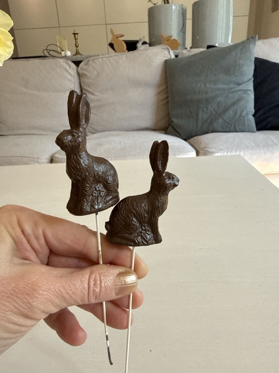 Alle Dekorationen: Schoggi Osterhasen, Deco, 2-er Set – Gebraucht aus Winterthur von san_9m2f 1