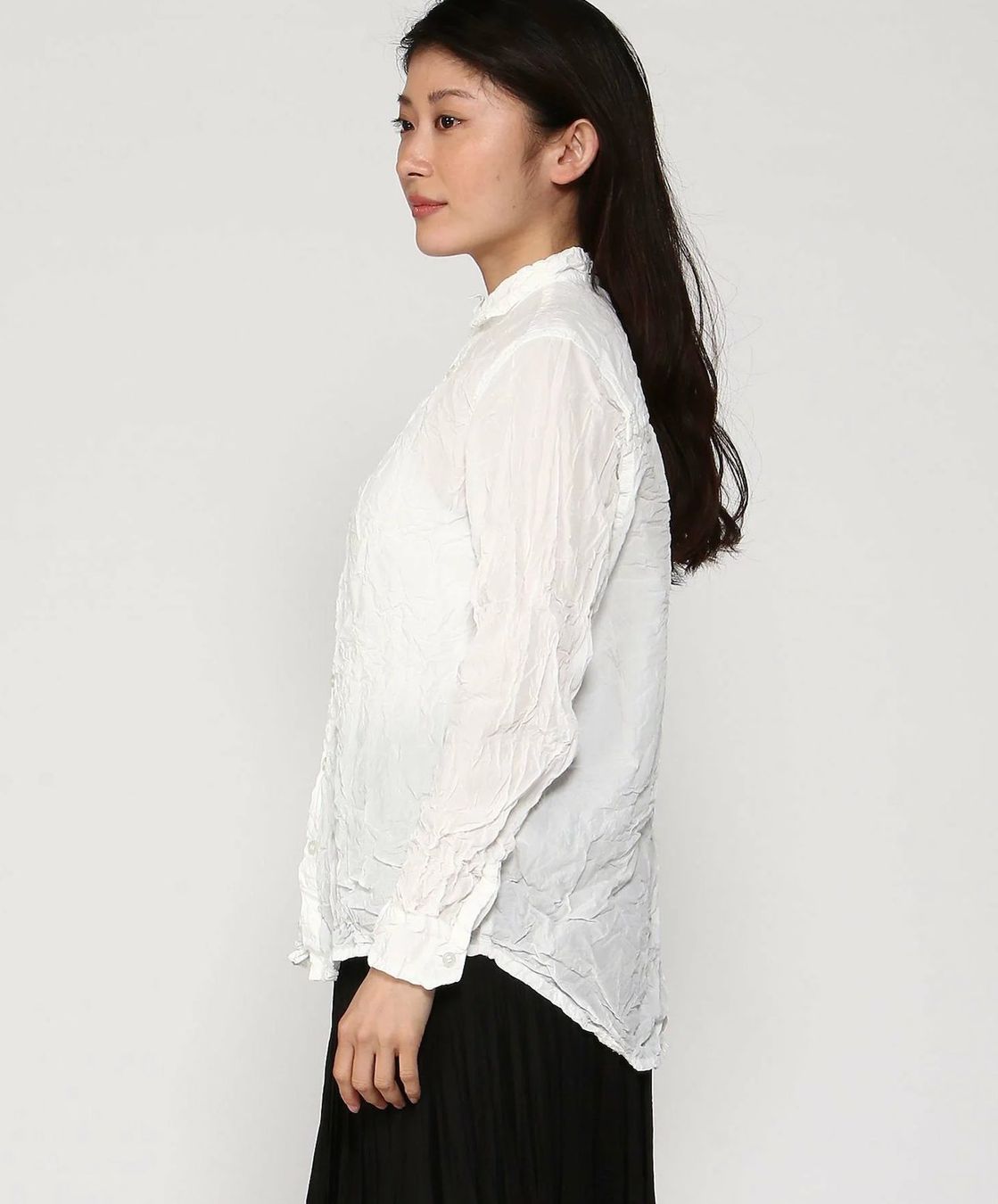 Camicette: Pas de Calais white cotton crinkle shirt – Usato da Basel venduto da gladghost 7