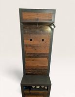 Wandgardarobe mit Schuschrank
