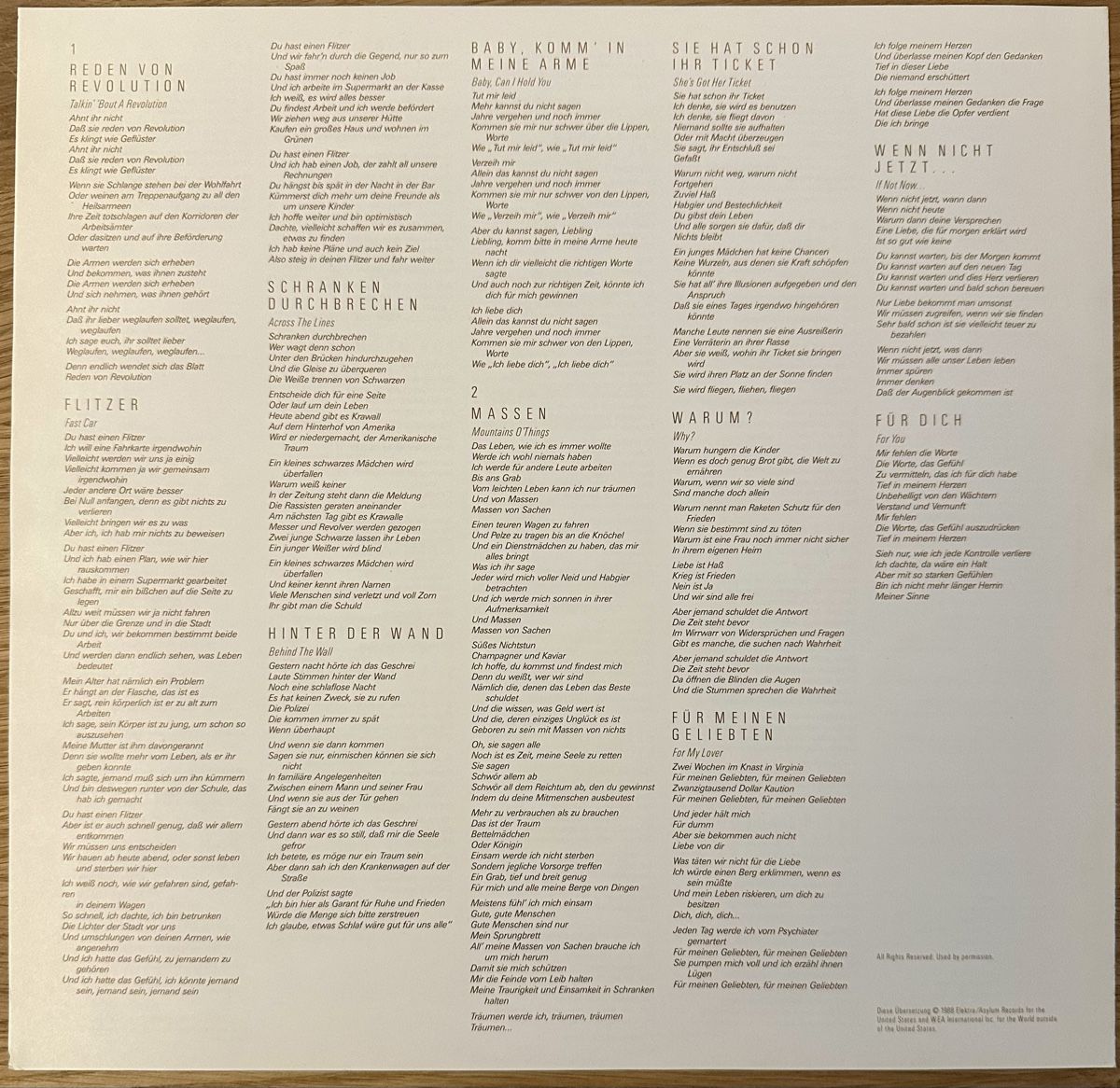 Schallplatten: Tracy Chapman - Vinyle LP - Occasion – Gebraucht aus Areuse von PeppinoDG 3