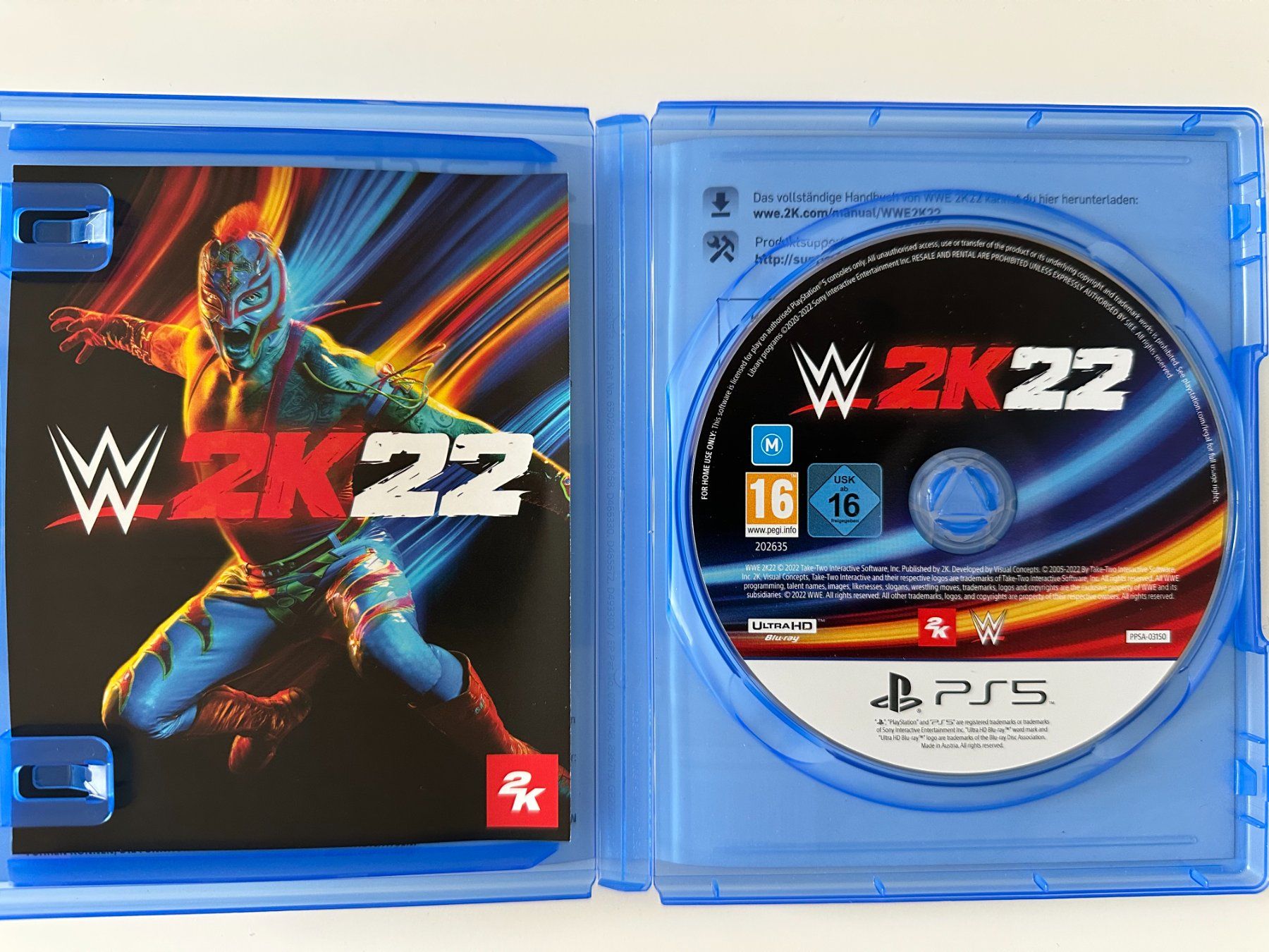 Sony Giochi: WWE 2K22, Sony Playstation 5, PS5 – Nuovo (secondo la descrizione) da Couvet venduto da nay_prh5 1