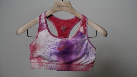 Nike Performance Sport BH Bustier Bralette Damen rot pink