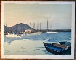 FORISSIER Roger (1924-2003) - Cannes - Lithographie