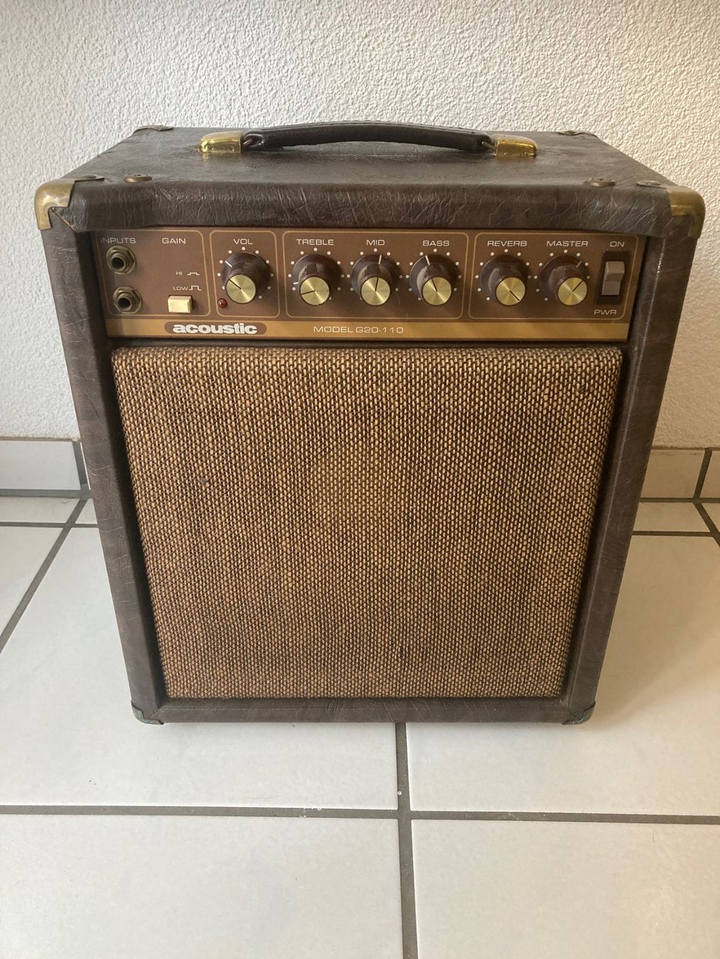 Verstärker: Acoustic G20-110 Combo Amplifier Verstärker – Gebraucht aus Bonstetten von Knight2100