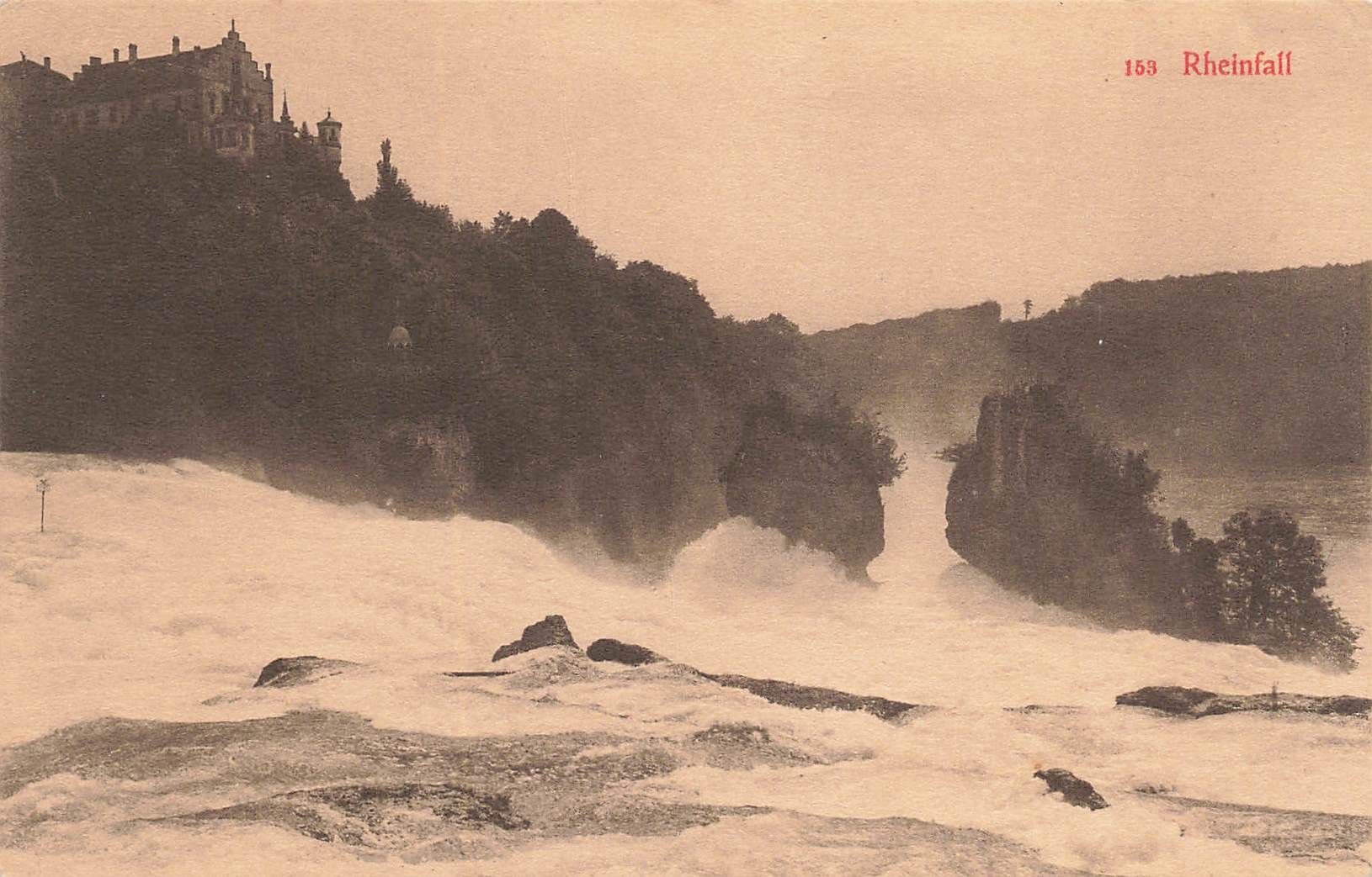 Cartoline postali: Rheinfall Schaffhausen – Usato da Biasca venduto da Blenio71