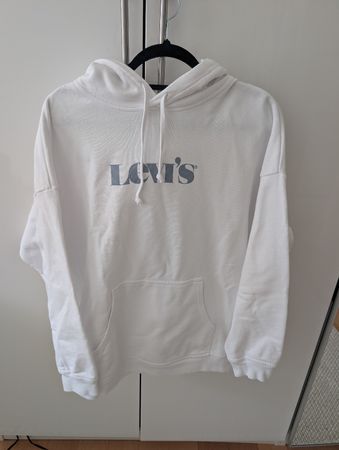 Weisser Levi's Hoodie, Top Zustand, Grösse XS, Unisex!