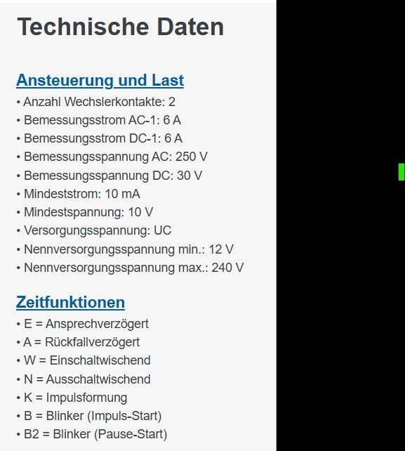 Elektronikbauteile: Comat•Multifunktion-Zeitrelais•Wechslerkontakte•230•2Wechsel – Neu (gemäss Beschreibung) aus Neuenkirch von JCQ 3