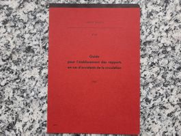 Guide pour l'etablissement des rapports en cas d' accidents