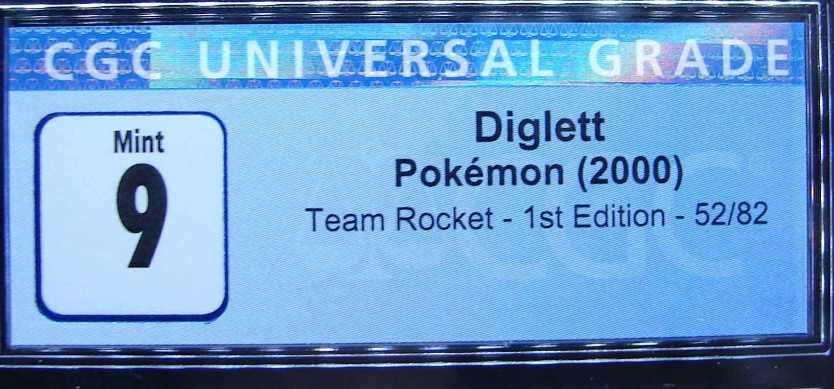 Pokémon Sammelbilder & Trading cards: Pokemon Diglett  1st Edition CGC 9 Mint                 /224 – Neu (gemäss Beschreibung) aus Rümlang von coh_87ww 1