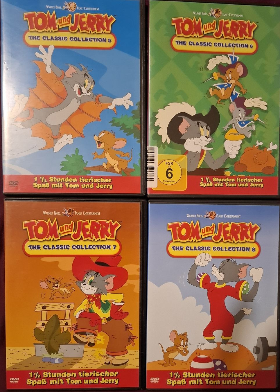 Tutti i DVDs: Tom & Jerry the Classic Collection kompl. Serie – Usato da Basel venduto da mgn_ft72 1