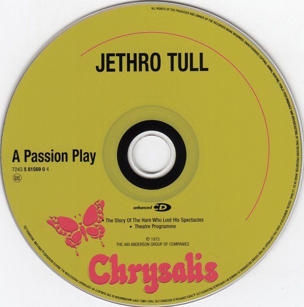 CD: Jethro Tull – Nuovo (secondo la descrizione) da Aeschi SO venduto da Stones55 2