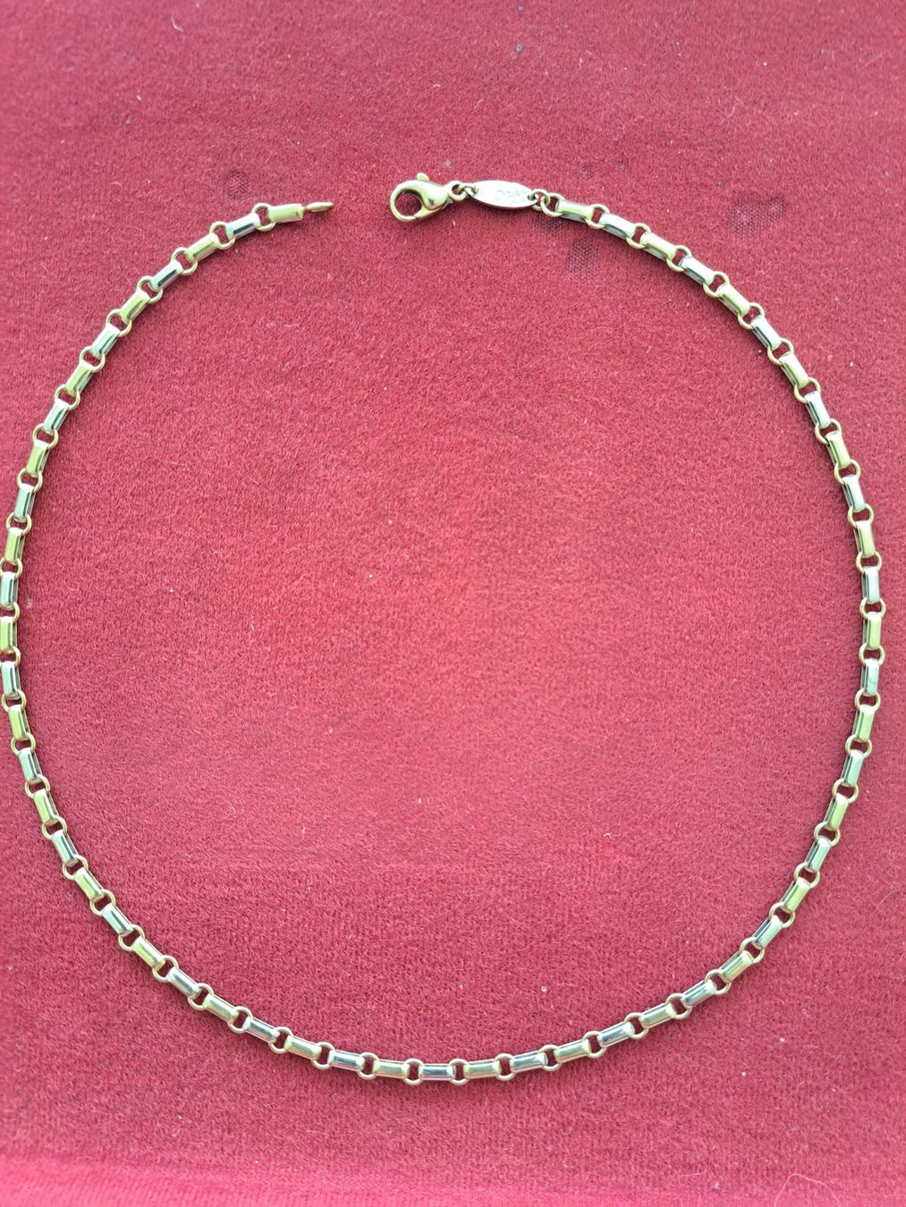 Catenine: Sehr schöne Goldhalskette – Usato da Pfäffikon ZH venduto da Valsangiaccomo