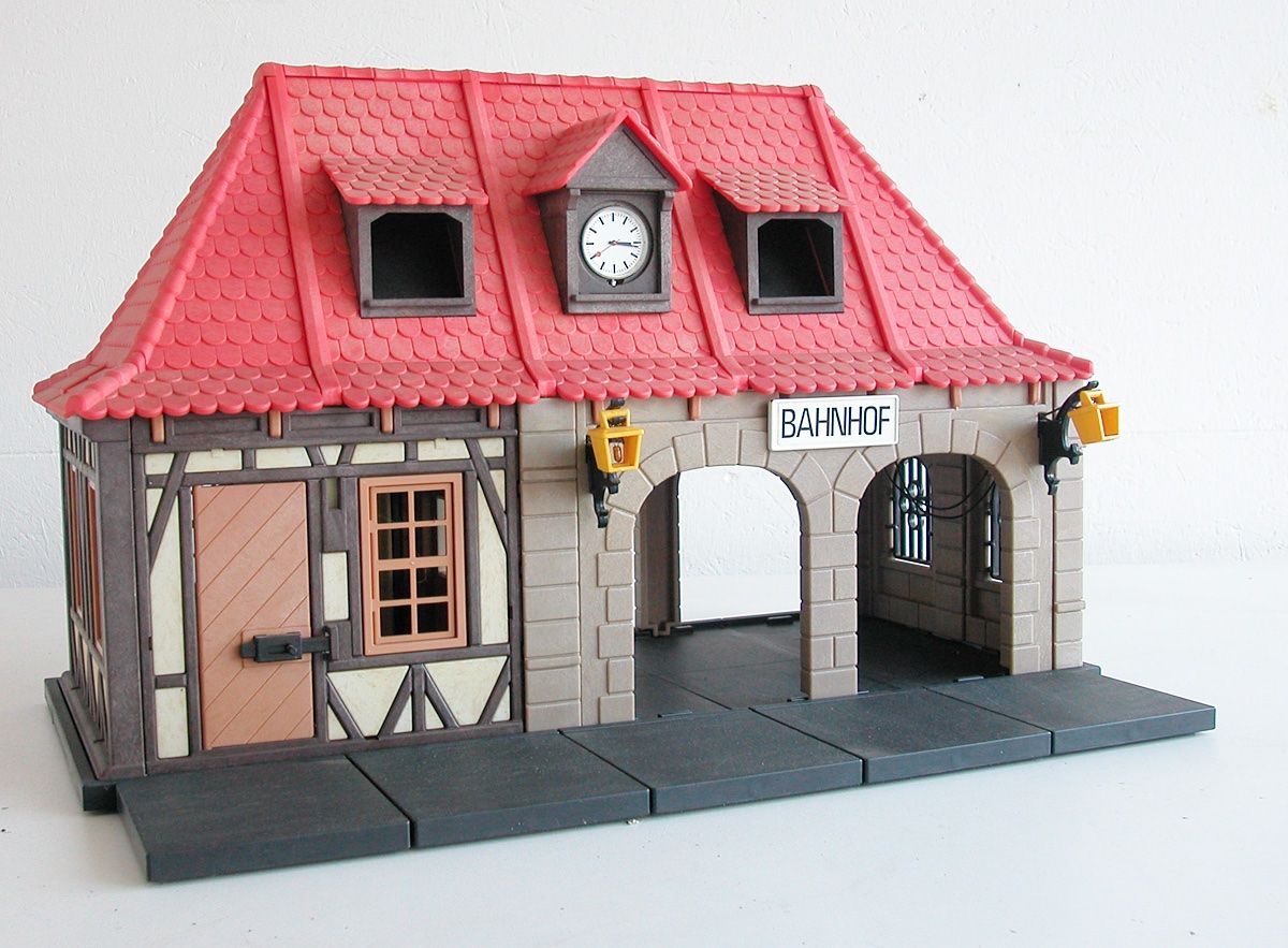Playmobil Spielzeuge: Playmobil Bahnhof zu Spur G – Gebraucht aus Oberwil BL von Klang