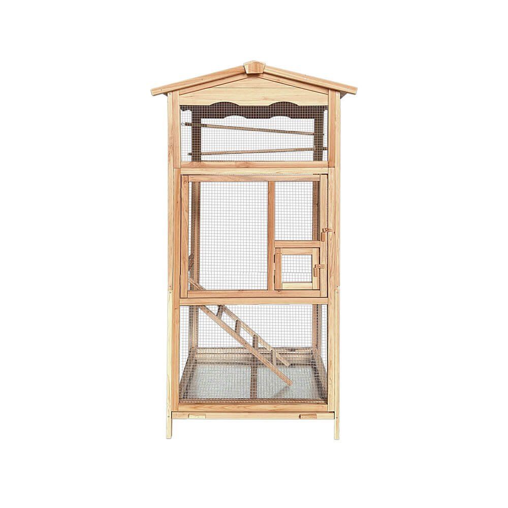 Casette per uccelli: Vogelkäfig PACO aus Holz - 89x176cm – Nuovo e nell'imballaggio originale da Wallenwil venduto da toesstal-vertrieb 2