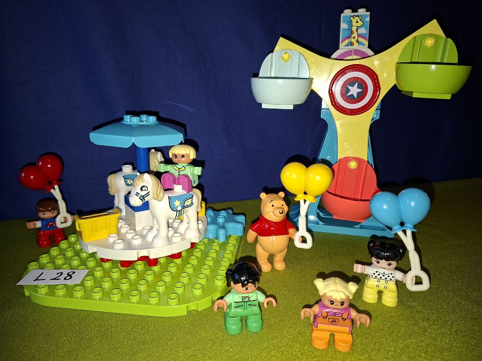 Lego Giocattoli: Duplo Jahrmarkt,Karussell L8 – Usato da Aarberg venduto da Fink010 1