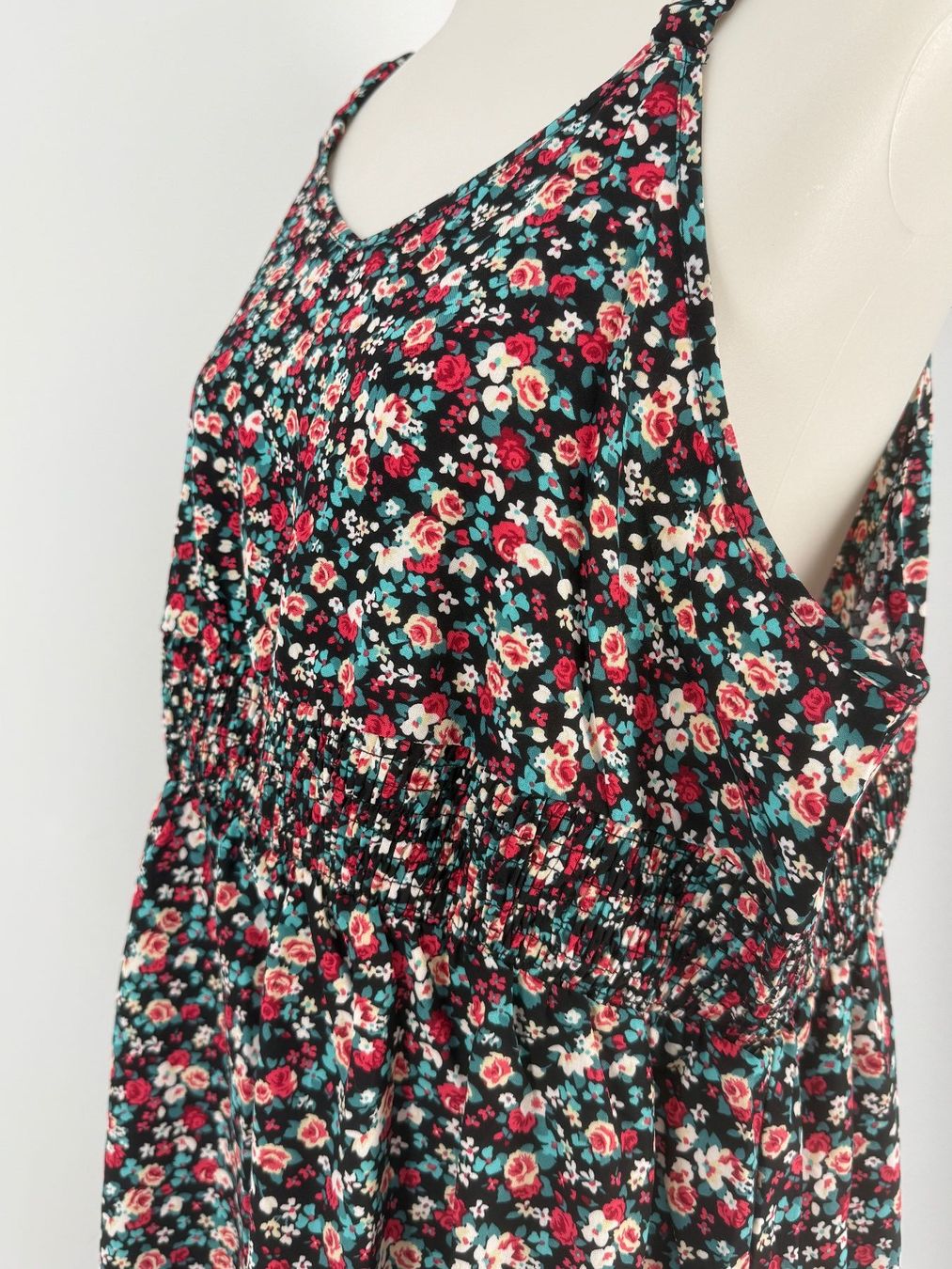 Vestiti: Kleid Gr. XXL mit Blumenmuster – Nuovo (secondo la descrizione) da Auenstein venduto da moin. 2