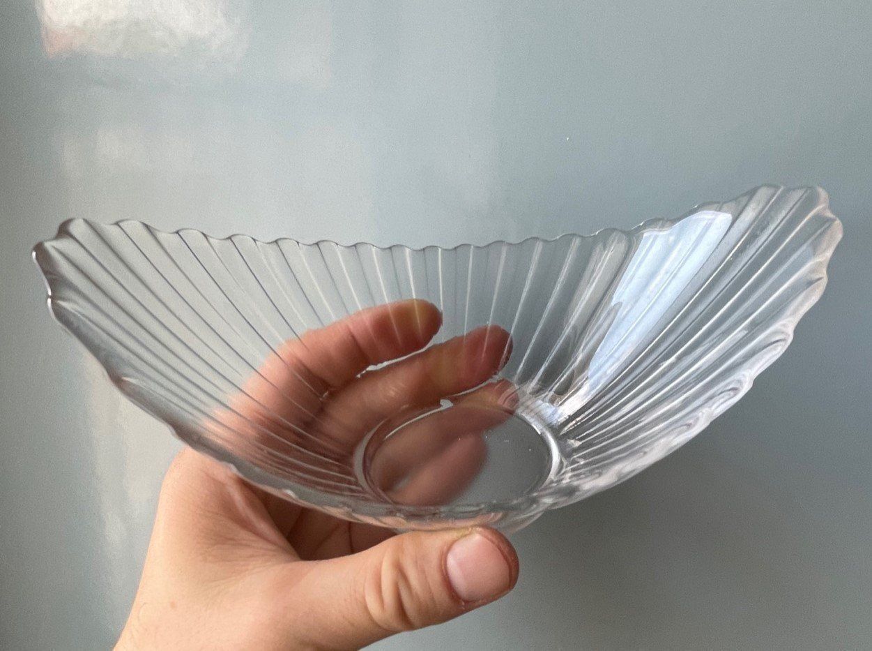 Bicchieri: 4er-Set Glas-Desssertschale "Schiff" – Usato da Buchs SG venduto da Handyman77 4