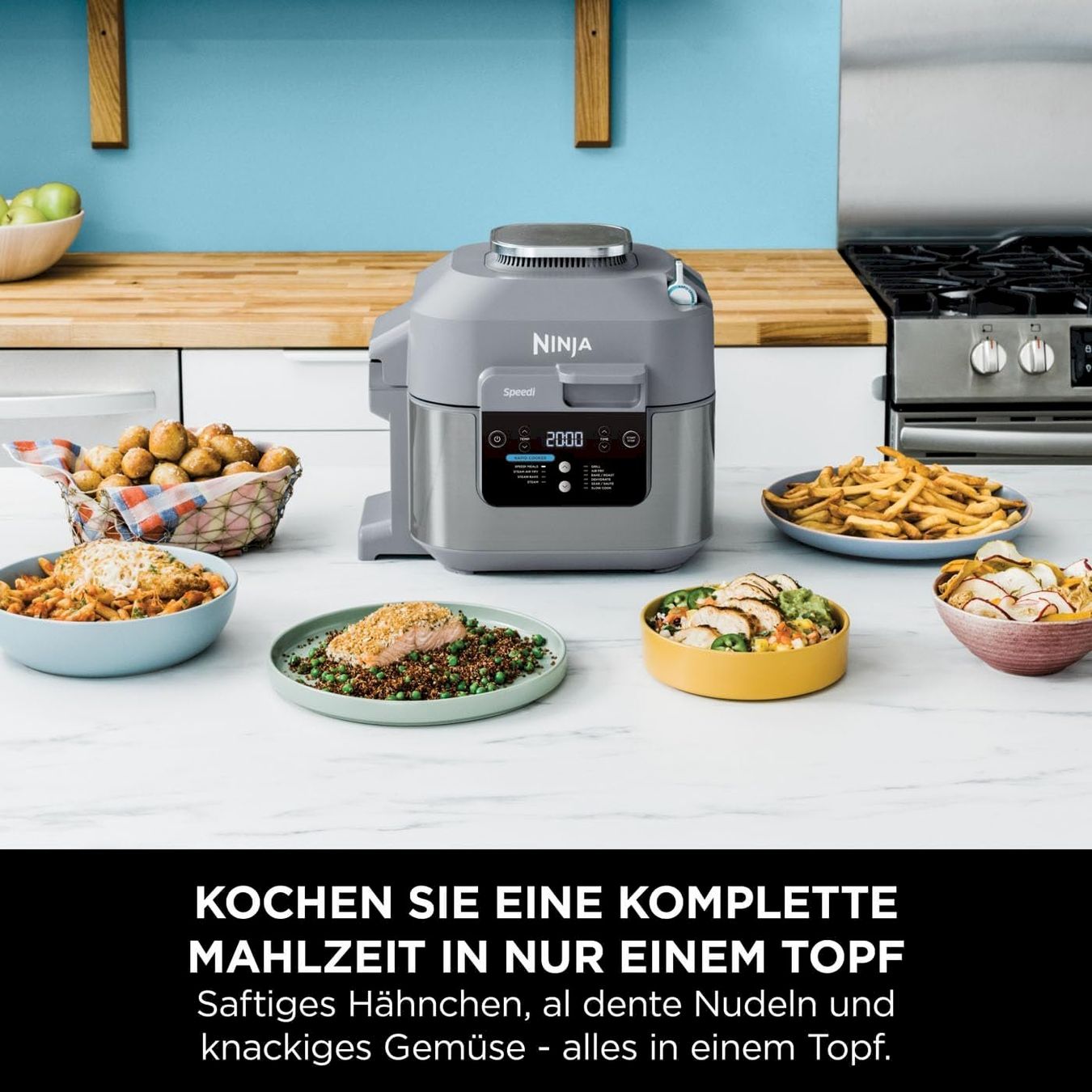 Elettrodomestici da cucina: Ninja Heißluftfritteuse ON400DE – Nuovo e nell'imballaggio originale da Bottighofen venduto da zaap 2