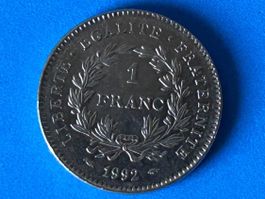 France - 1 Franc (French Republic) 1992