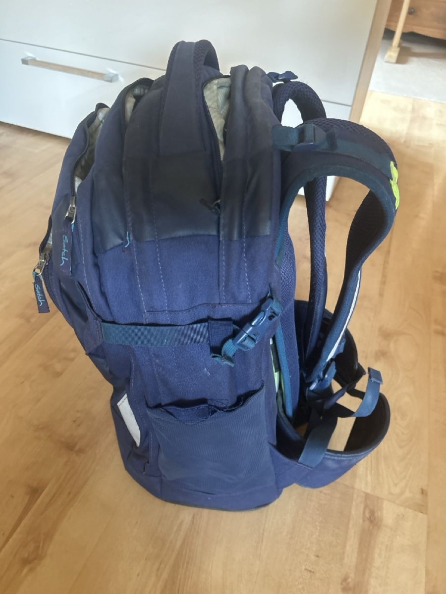 Satch Borse & Zaini: Satch Schulrucksack blau – Usato da Dättlikon venduto da Sesseli007 2