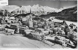 St. Moritz-Dorf im Winter en hiver