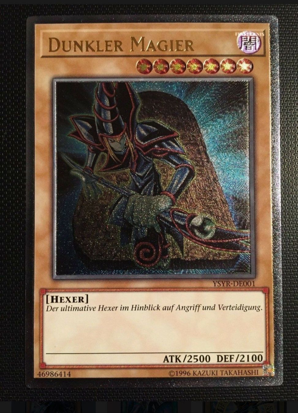 Yugioh Carte collezionabili: Yu-Gi-Oh Dunkler Magier Ultimate Rare – Usato da Schlieren venduto da davejuveboy429