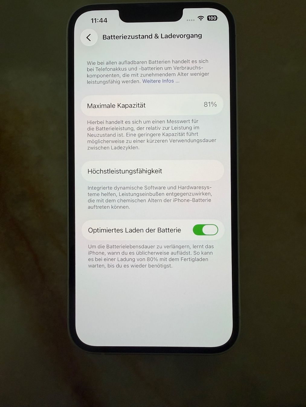 Apple Telefoni cellulari / Smartphones: iPhone 14 Blanc 128Gb – Usato da Balsthal venduto da IrenZimkeit 2