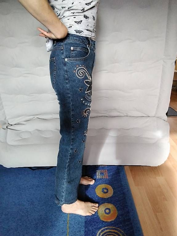 Jeans: Damen Paillettenjeans – Usato da Rüti ZH venduto da MartinaWolf 3