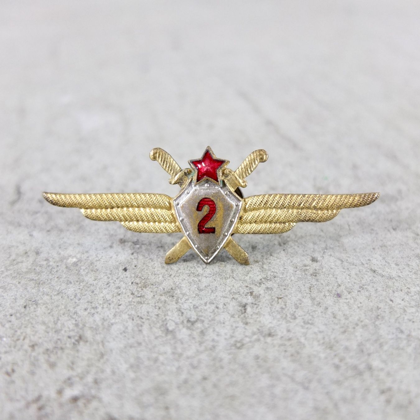 Uniformi: UdSSR Pilotenkampfabzeichen 2. Klasse - Original 1950 – Usato da Basel venduto da Brocki-auf-dem-Wolf