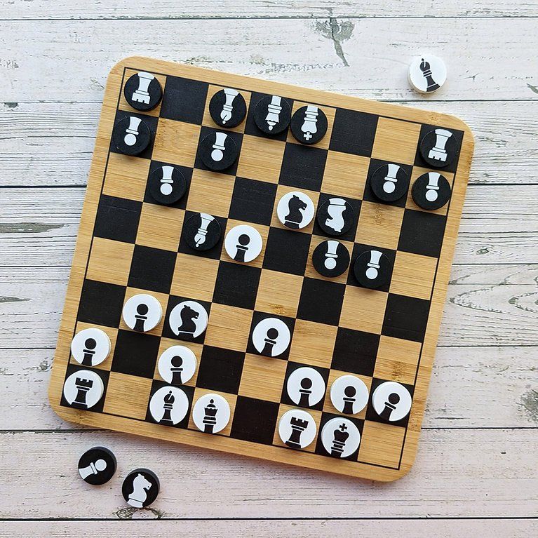 Giochi: Bamboo Games - Backgammon & Chess ( NEUF ) – Nuovo e nell'imballaggio originale da Meyrin venduto da ChiaraMania 5